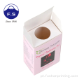 Art Paper Auto -Lock Bottom Cosmetic Packaging Box